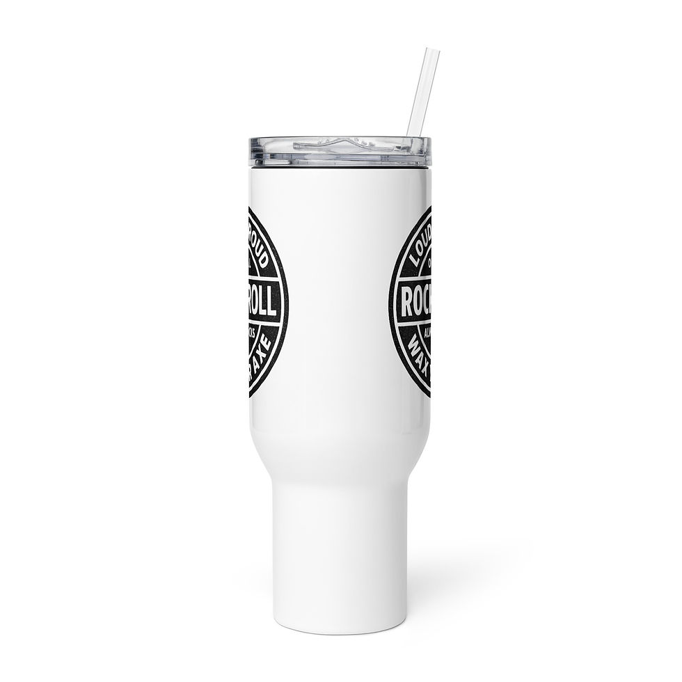 Thumbnail: Wax Your Axe - Travel mug with a handle