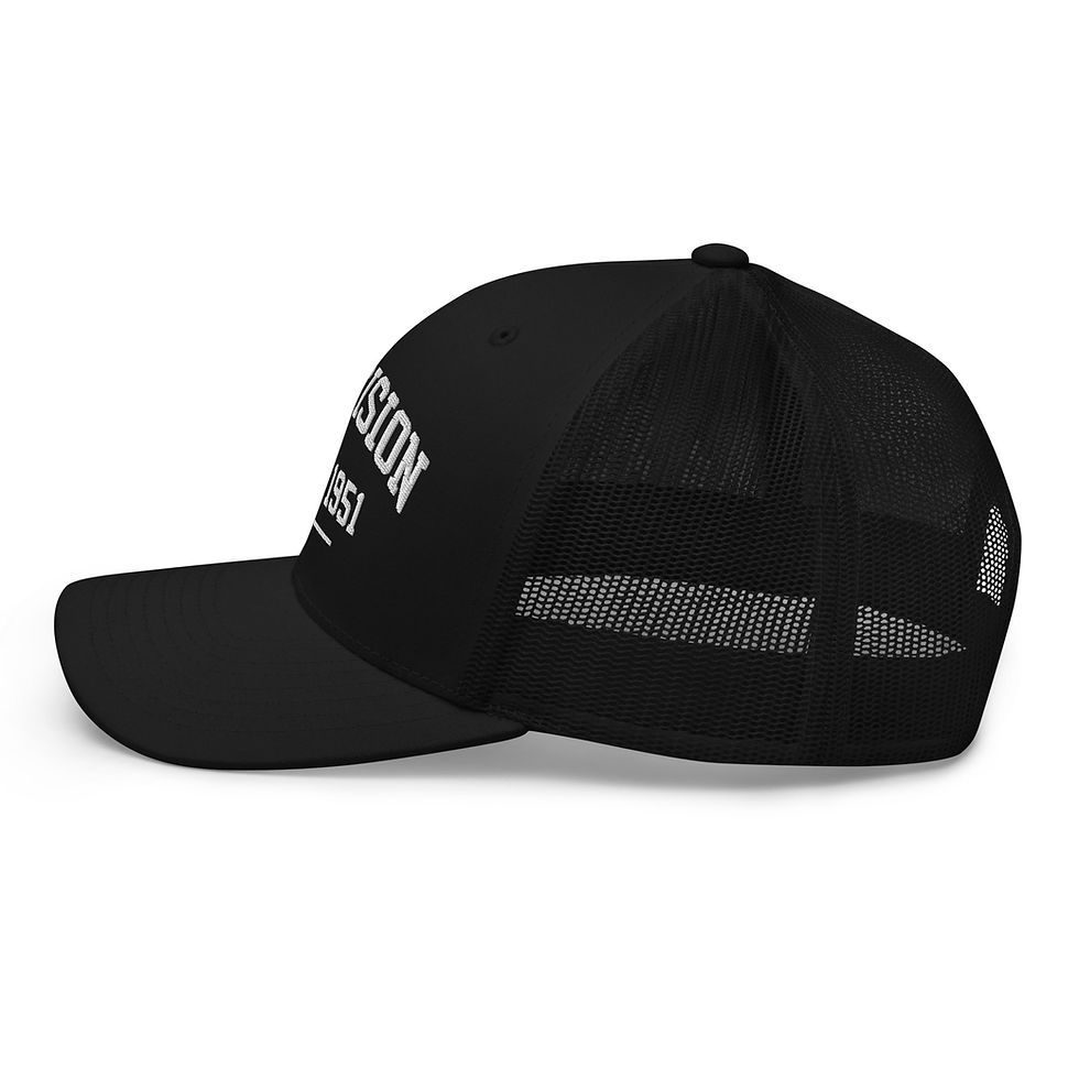 Thumbnail: Embroidered Precision (Bass) - Retro Trucker Hat