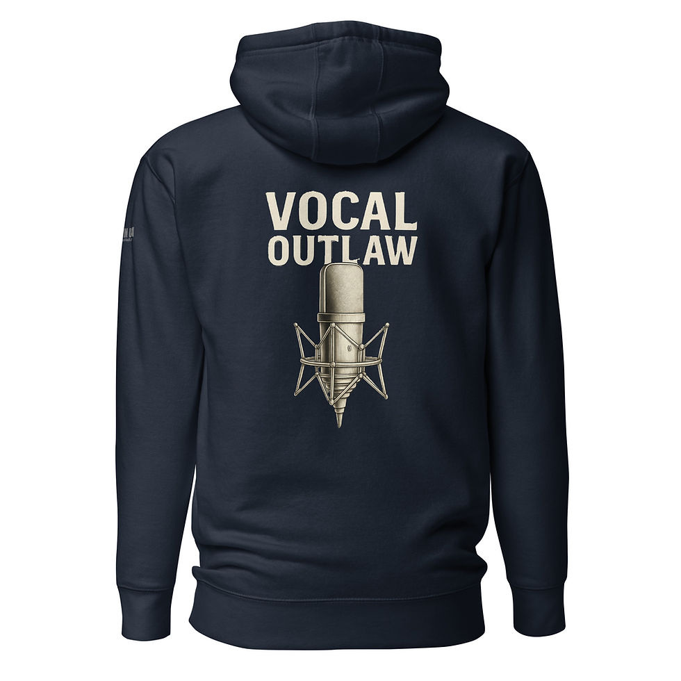 Thumbnail: Vocal Outlaw - Unisex Hoodie