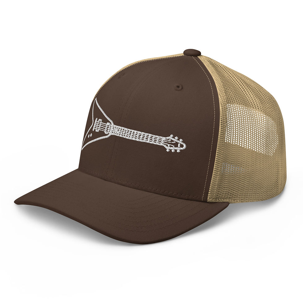 Thumbnail: Embroidered Flying V - Retro Trucker Hat