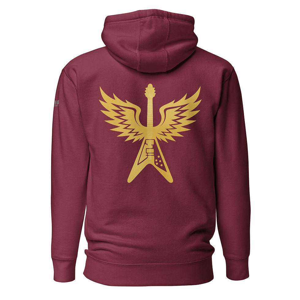 Thumbnail: Gold Flying V - Unisex Hoodie