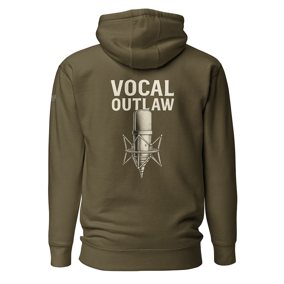 Thumbnail: Vocal Outlaw - Unisex Hoodie
