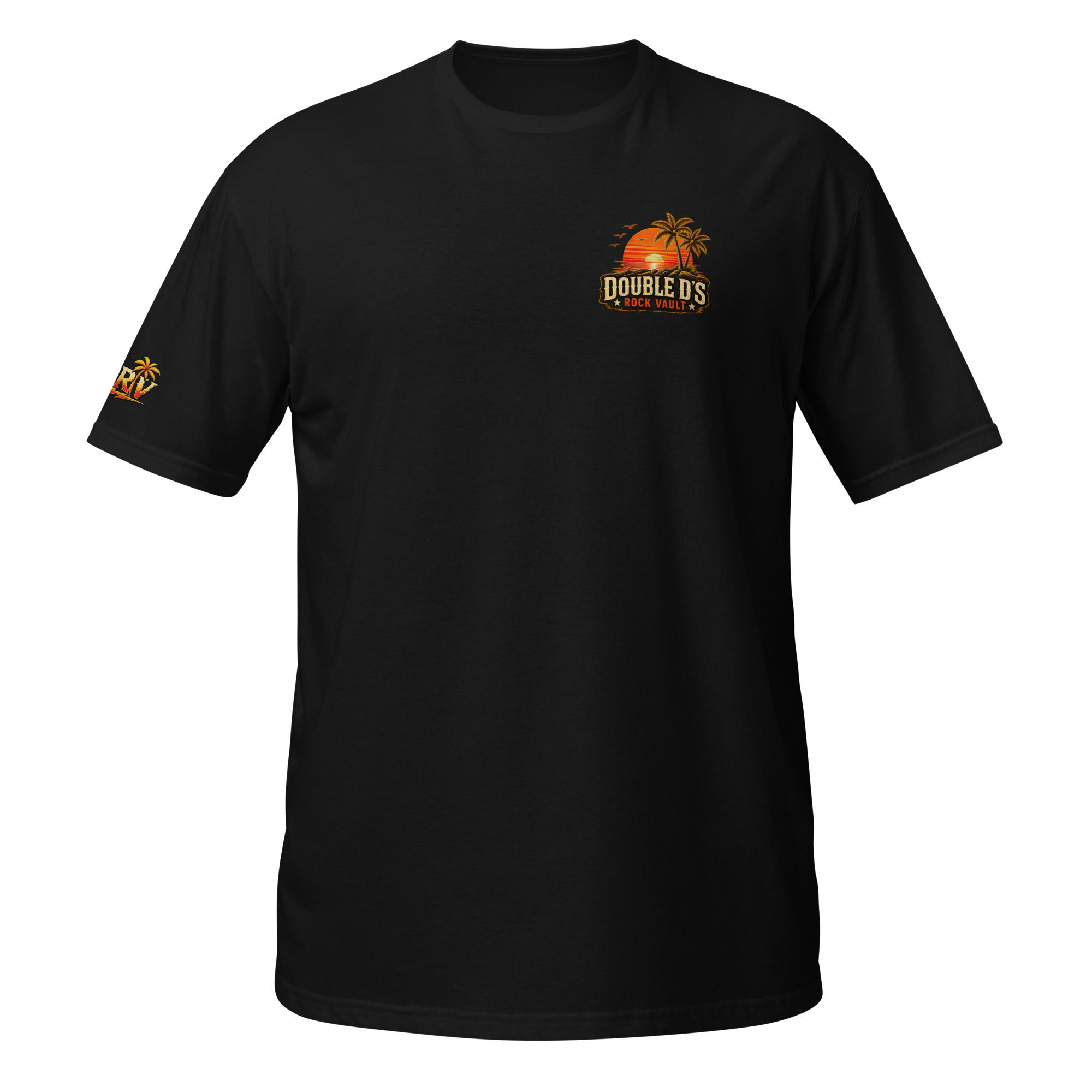 Double D’s Rock Vault Sunset Les Paul T-Shirt