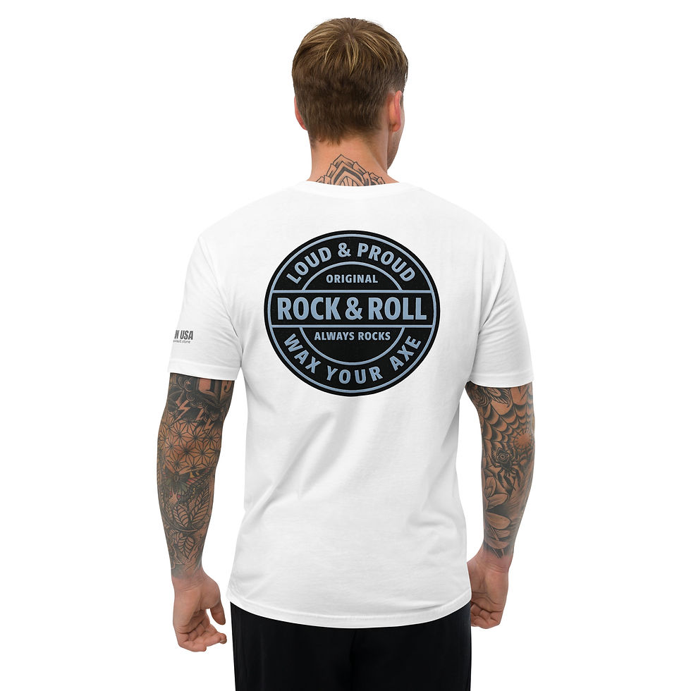 Thumbnail: Wax Your Axe - Men's Fitted T-shirt