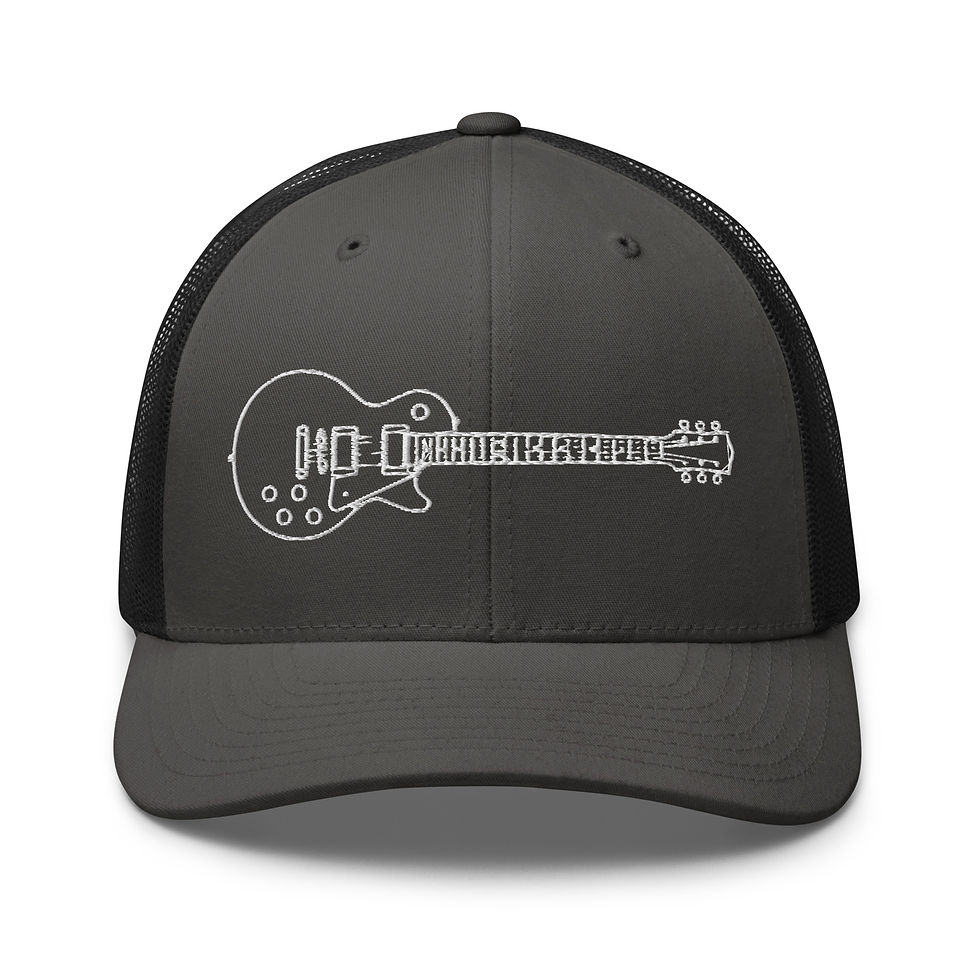 Thumbnail: Embroidered Les Paul - Retro Trucker Hat