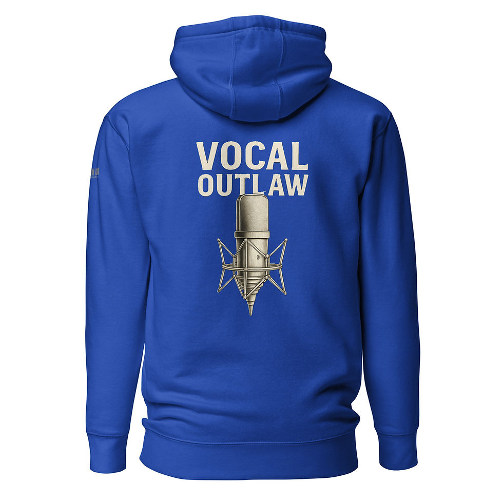 Thumbnail: Vocal Outlaw - Unisex Hoodie