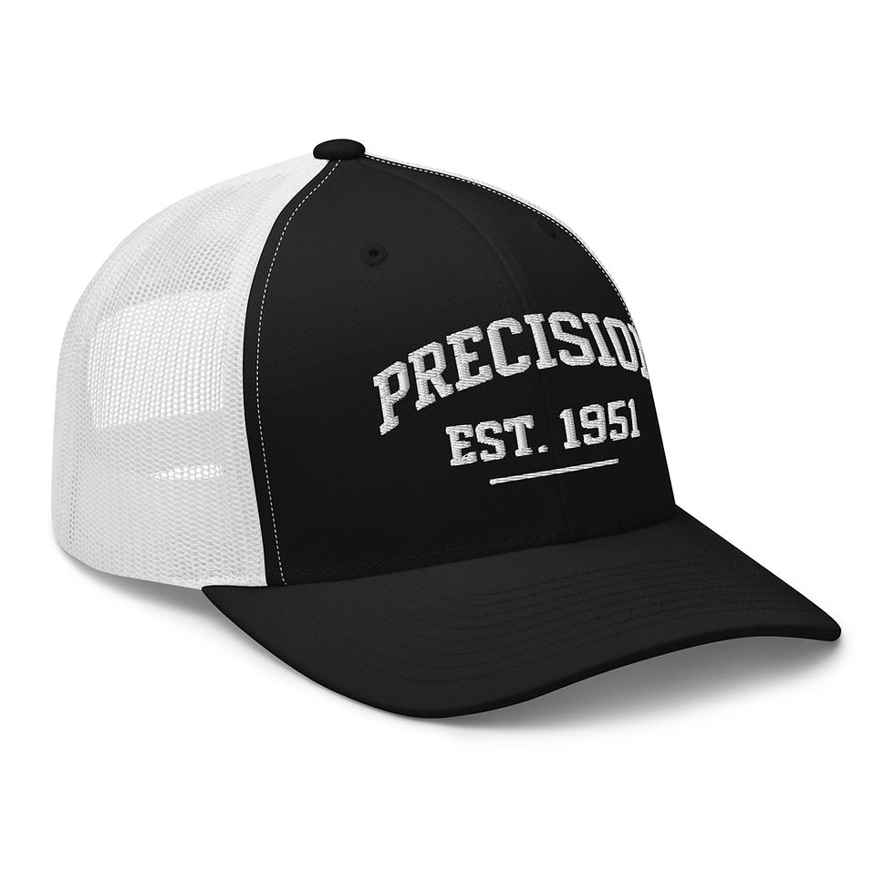 Thumbnail: Embroidered Precision (Bass) - Retro Trucker Hat