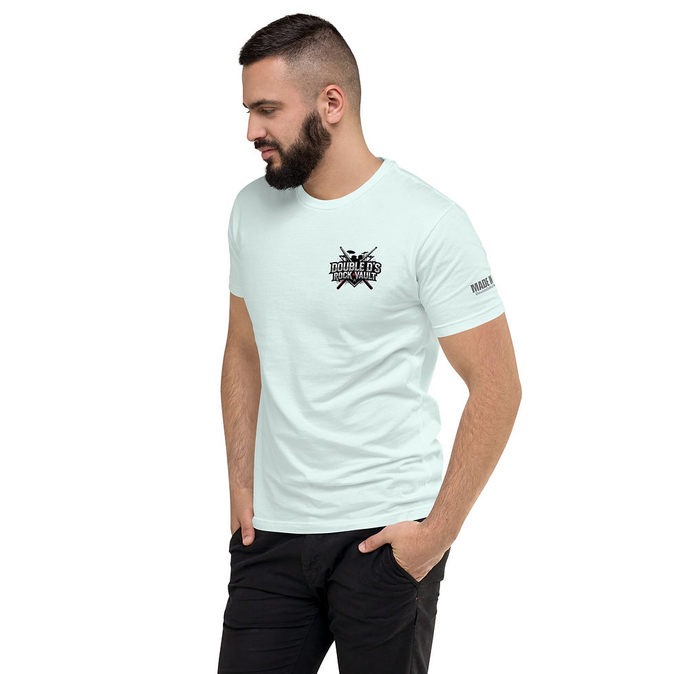 Thumbnail: Double D's Logo - Men's Fitted T-Shirt