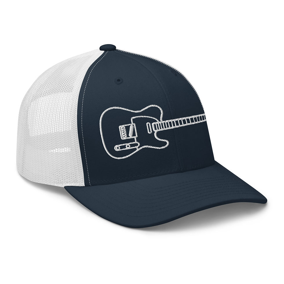 Thumbnail: Embroidered Telecaster - Retro Trucker Hat