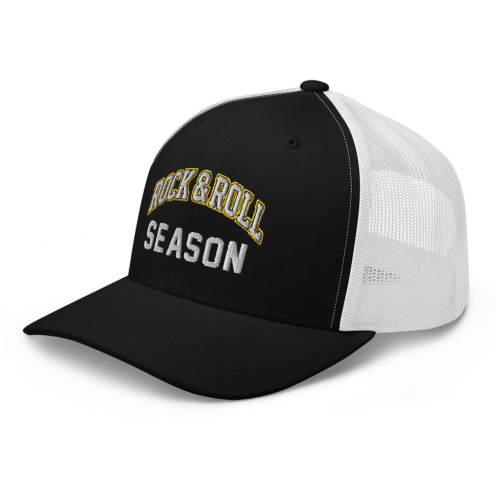 Thumbnail: Embroidered Rock & Roll Season -  Rock Retro Trucker Hat