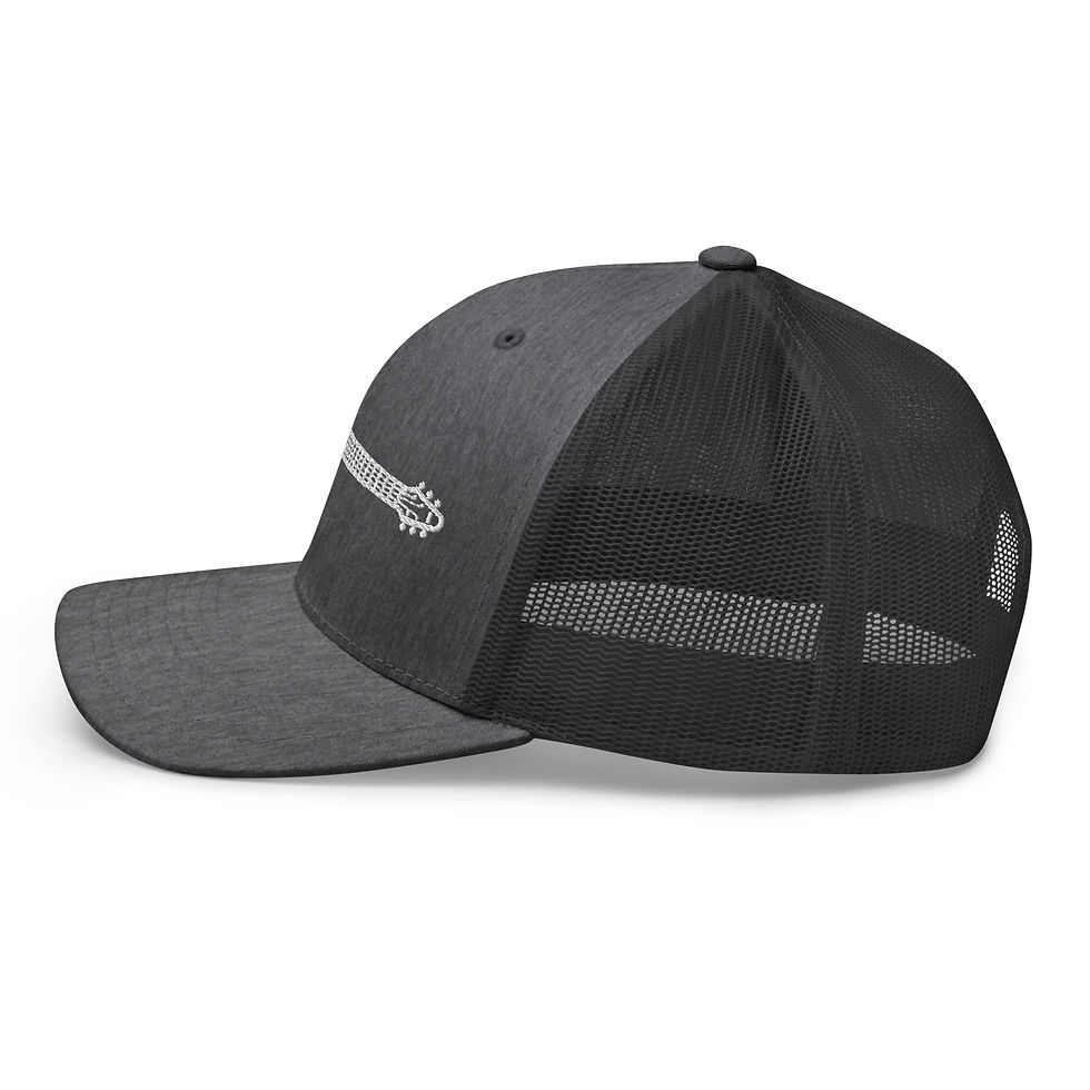 Thumbnail: Embroidered Flying V - Retro Trucker Hat