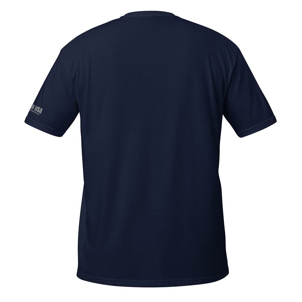 Thumbnail: American Bassist (Front And Sleeve Print Only) - Short-Sleeve Unisex T-Shirt