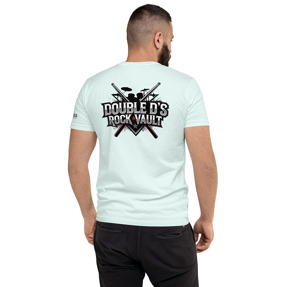 Thumbnail: Double D's Logo - Men's Fitted T-Shirt