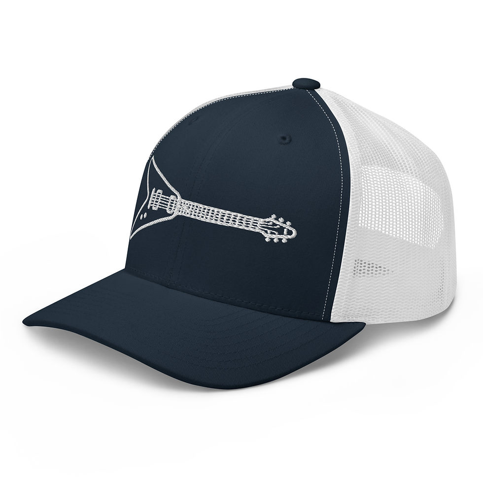 Thumbnail: Embroidered Flying V - Retro Trucker Hat