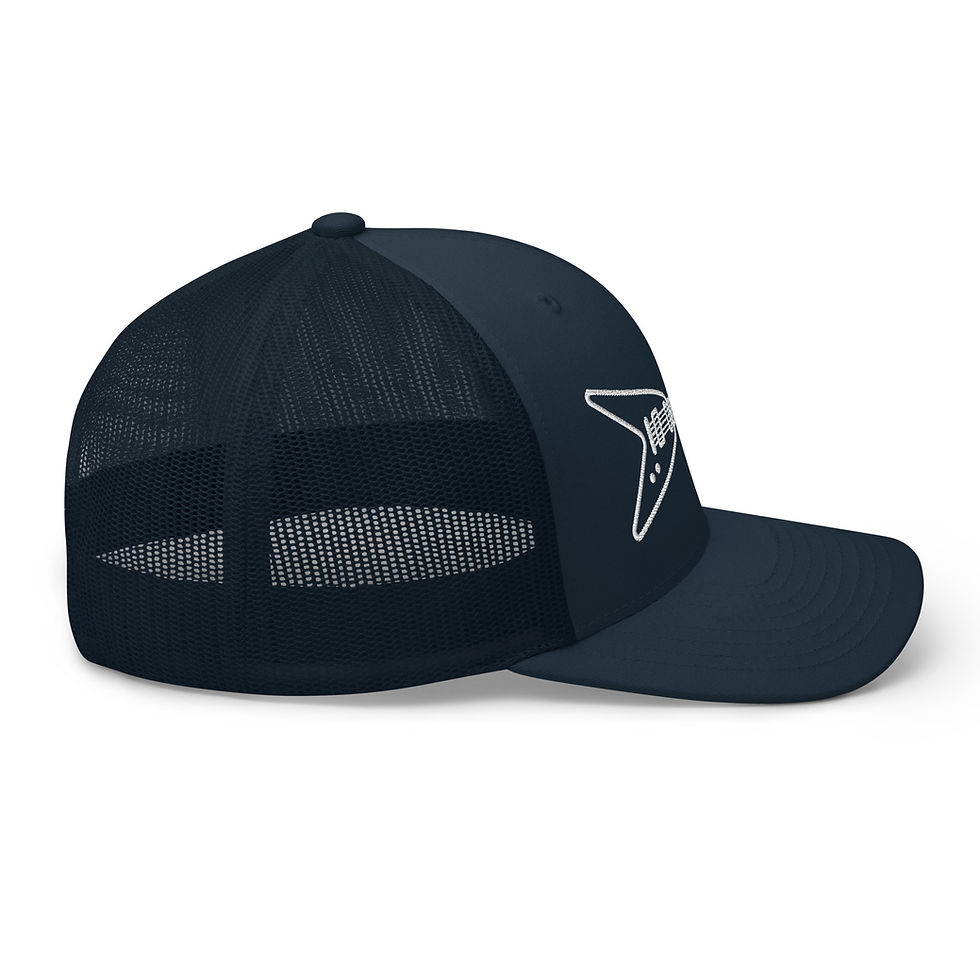 Thumbnail: Embroidered Flying V - Retro Trucker Hat