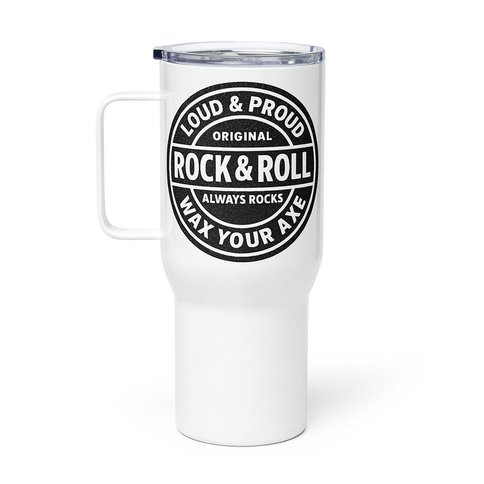 Thumbnail: Wax Your Axe - Travel mug with a handle