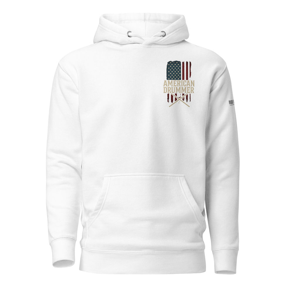 Thumbnail: American Drummer - Unisex Hoodie