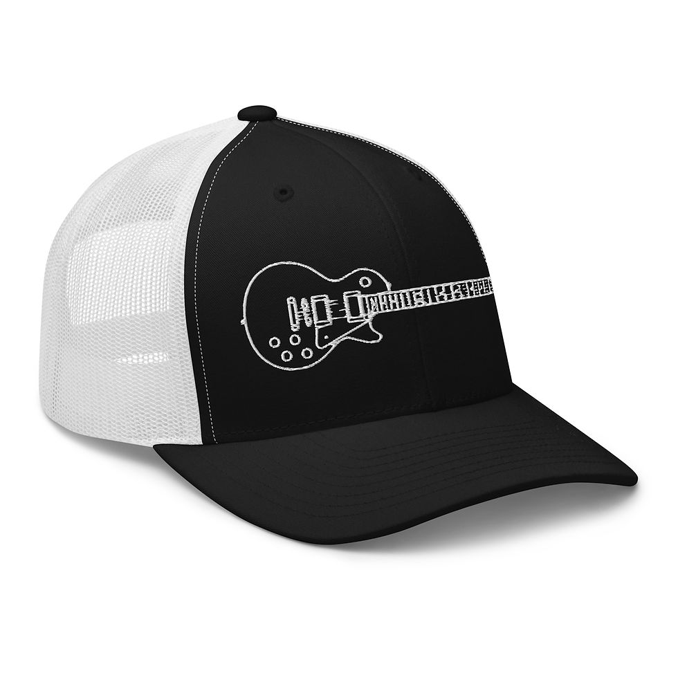 Thumbnail: Embroidered Les Paul - Retro Trucker Hat