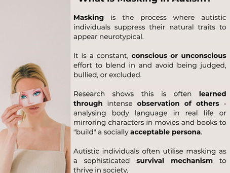 The Survival Tax: Understanding the True Cost of Autistic Masking