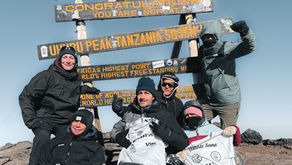 Nos grimpeurs ECC au sommet du Kilimandjaro !