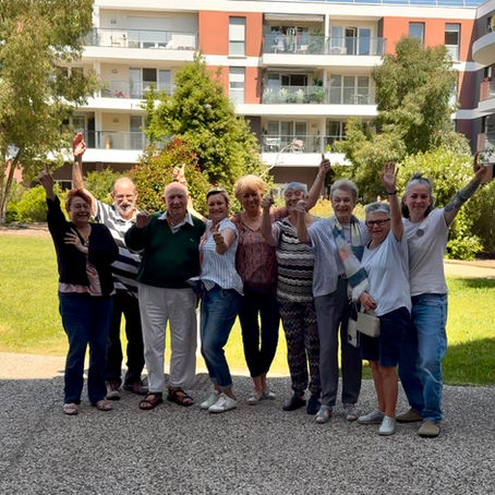 Un moment spécial avec les séniors de Domitys, Agde, France