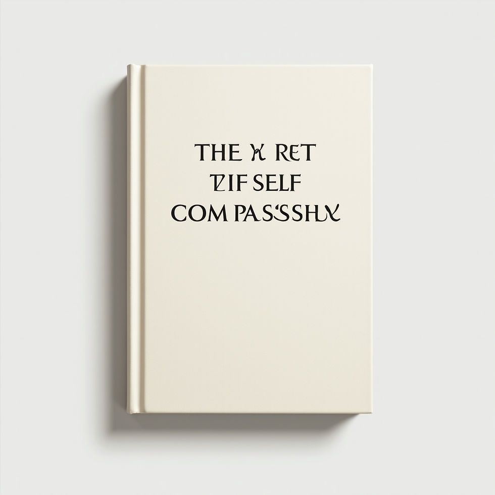 The Art Of Self-Compassion