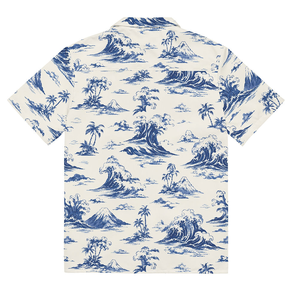 Thumbnail: Ocean Waves Island Shirt