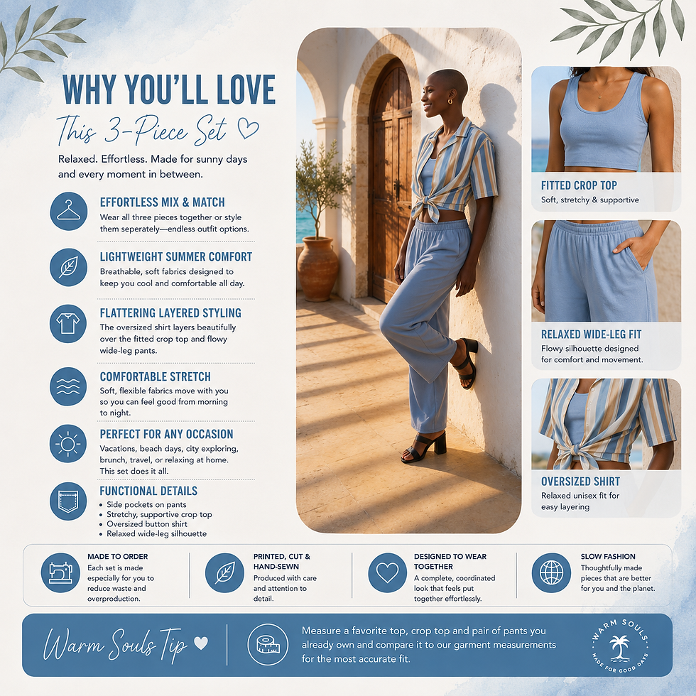 Thumbnail: Coastal Blue Linen Outfit