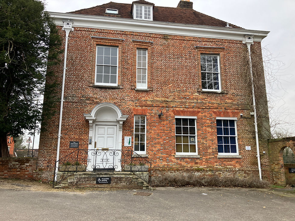 The King's House, in Lyndhurst New Forest, where the Verderers Court is held
