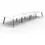 Thumbnail: Eternity 8 Person Double Sided Workstation - White