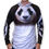 Thumbnail: PANDA BEAR Hoodie Sport Shirt by MOUTHMAN® | Eco-Friendly & UPF50+