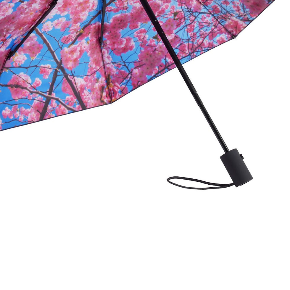 Thumbnail: Brighter Days Cherry Blossom Umbrella – Elegance, Windproof & UPF50+