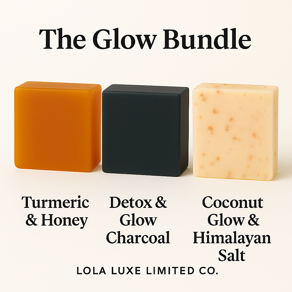 Glow Trio Soap Set – Handmade Skincare Gift for Radiant, Healthy-Looking Skin