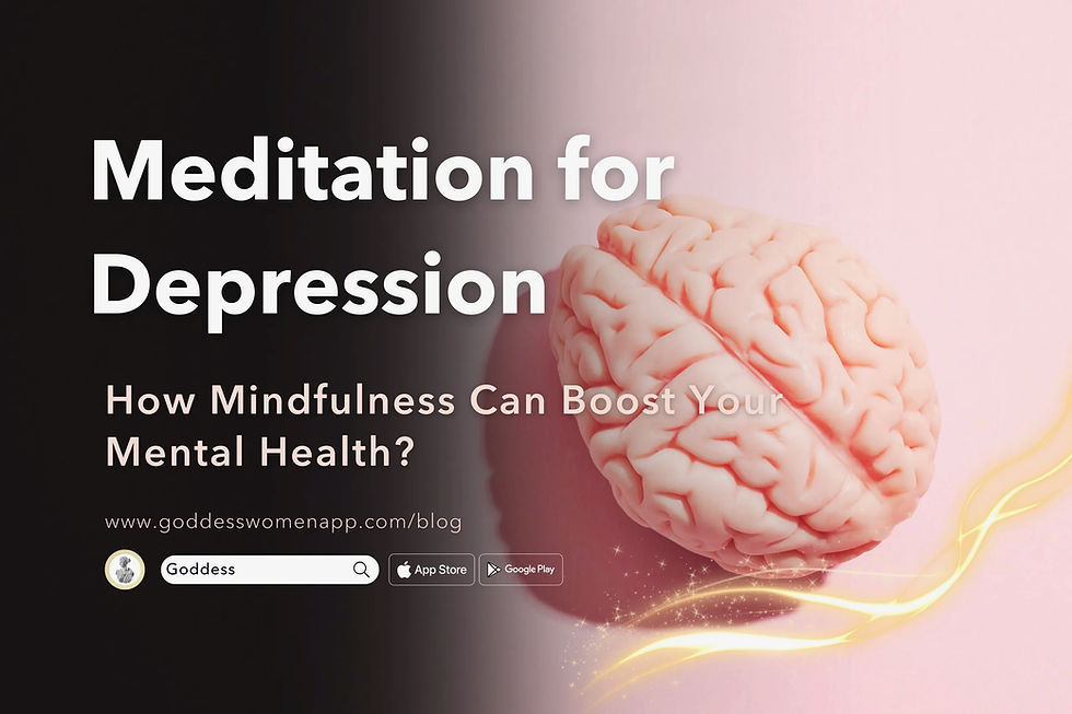 Meditación para la depresión: la luz que la ciencia confirma
