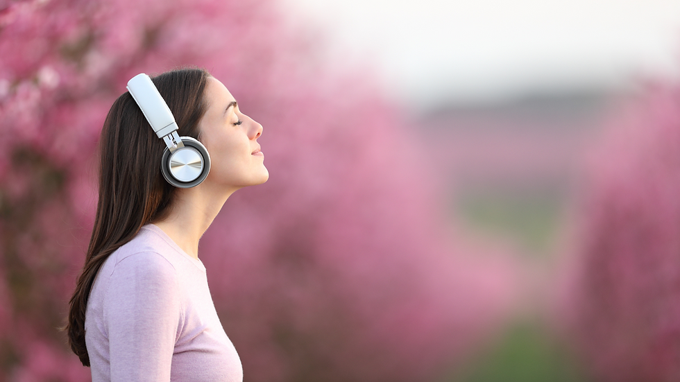 Guided meditation with your own voice