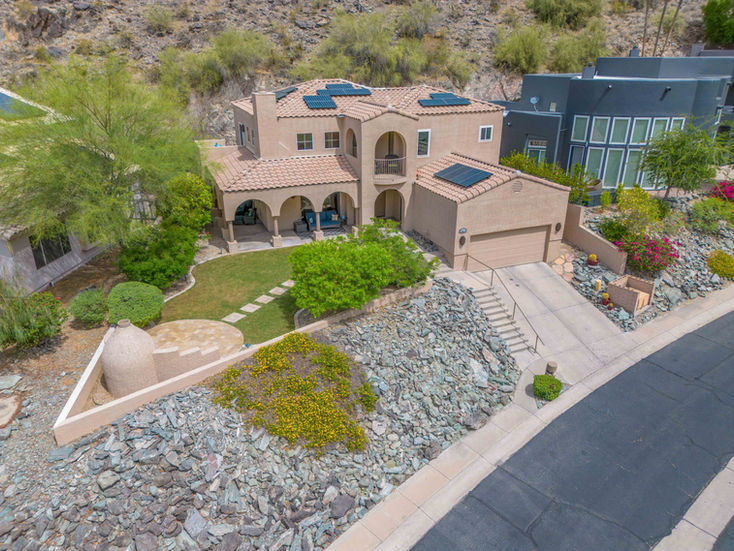 Paradise Valley Home on hill