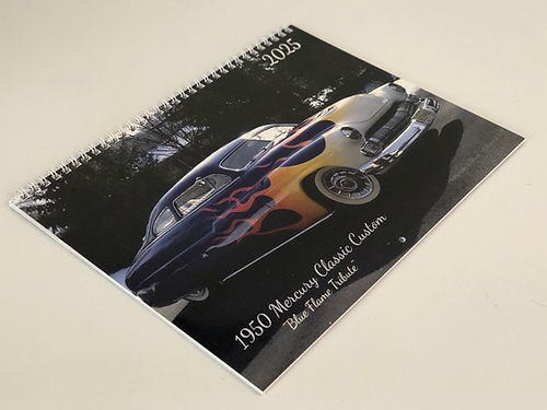 Mercury Classic Custom Tribute 2025 Calendar