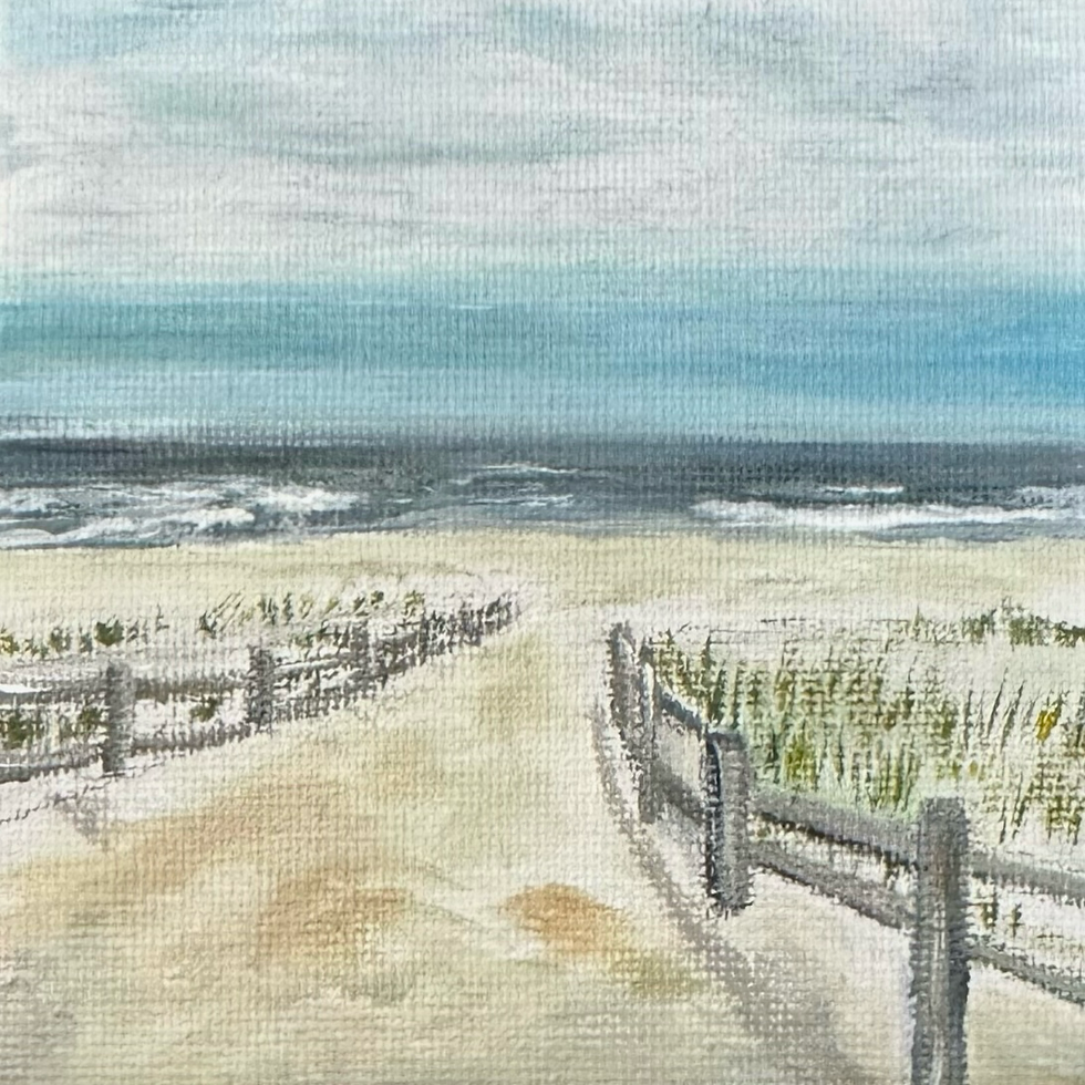 Thumbnail: Talk of The Town Jersey Shore Series Mini Painting