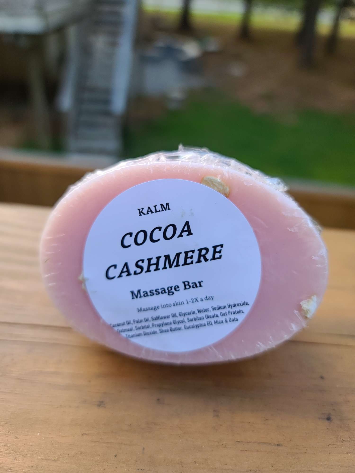 Cocoa Cashmere Massage Bar (pack of 2)
