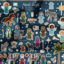 Silent Night Panel SAL Week 1