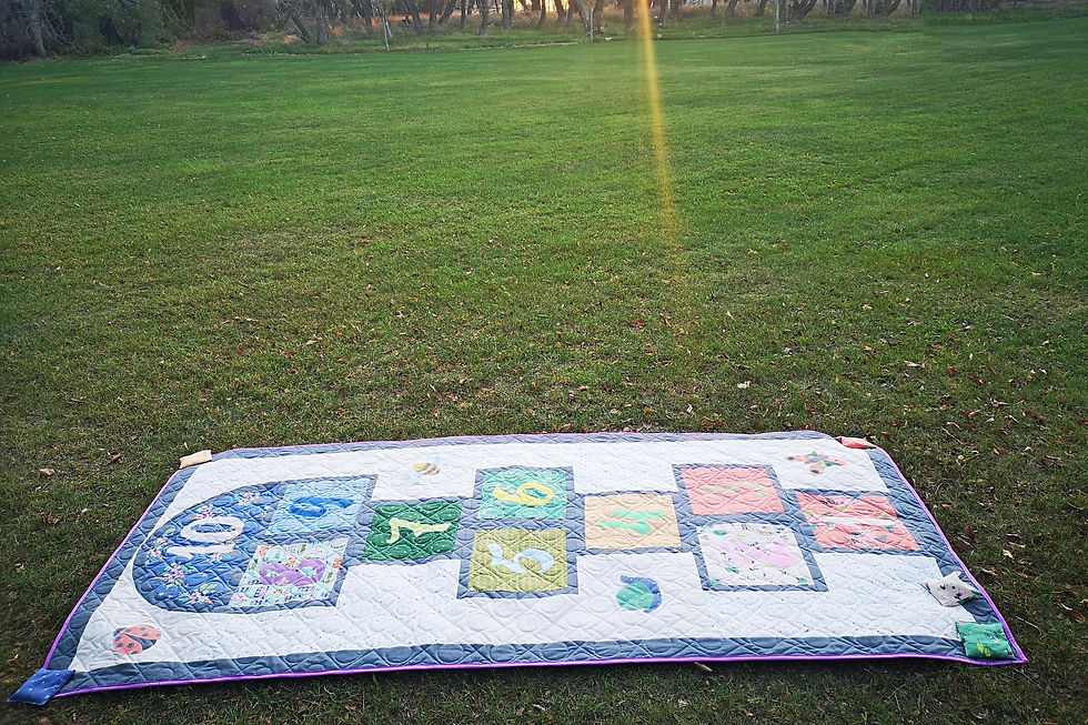Thumbnail: Hopscotch Activity Quilt Pattern