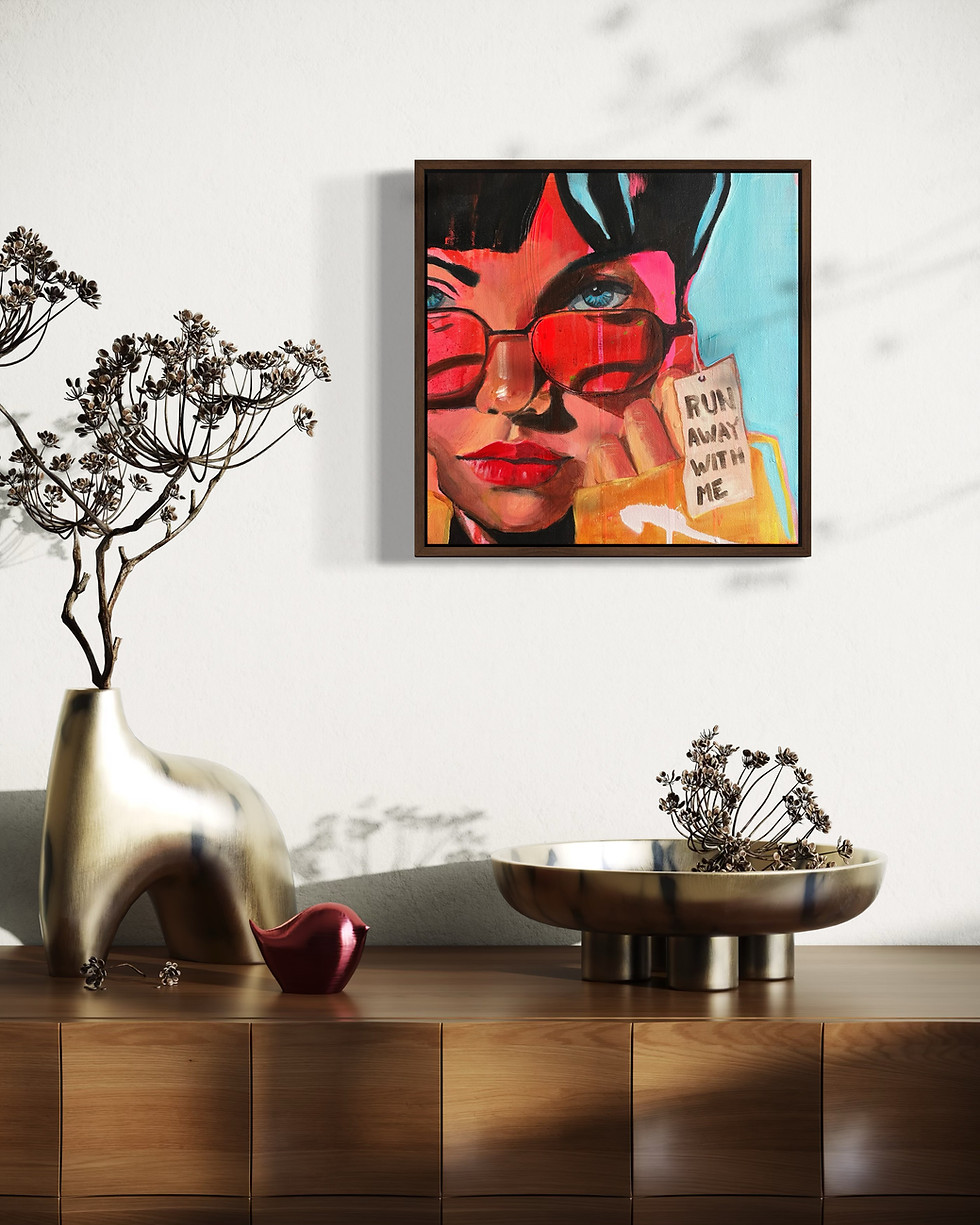 Thumbnail: Run Away With Me - original painting