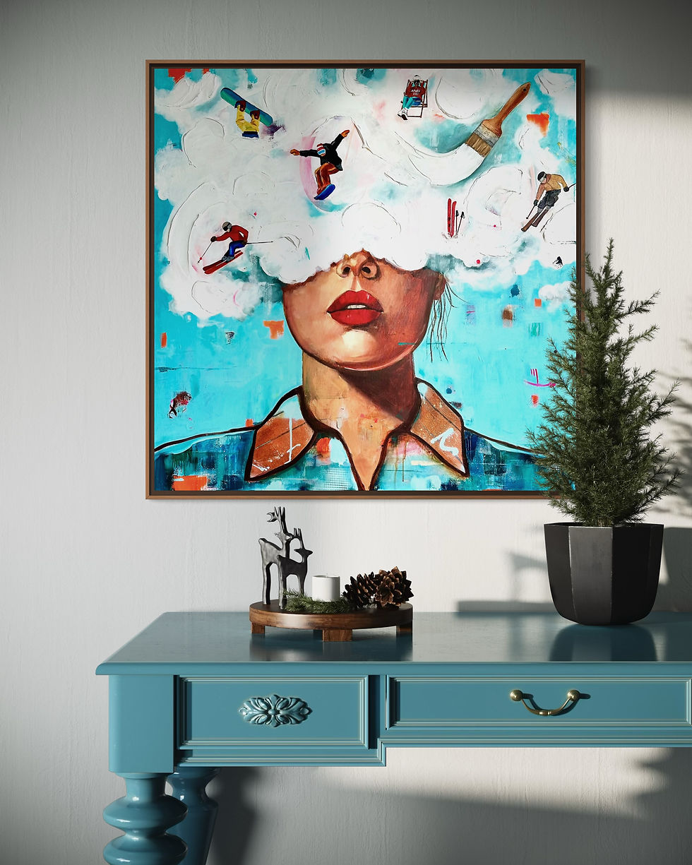 Thumbnail: White Noise - original painting