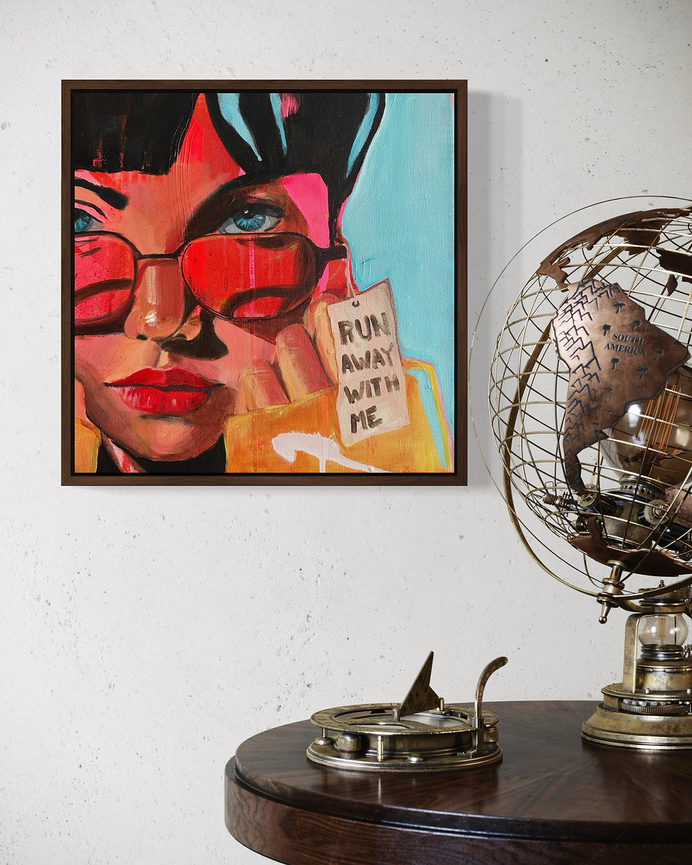 Thumbnail: Run Away With Me - original painting