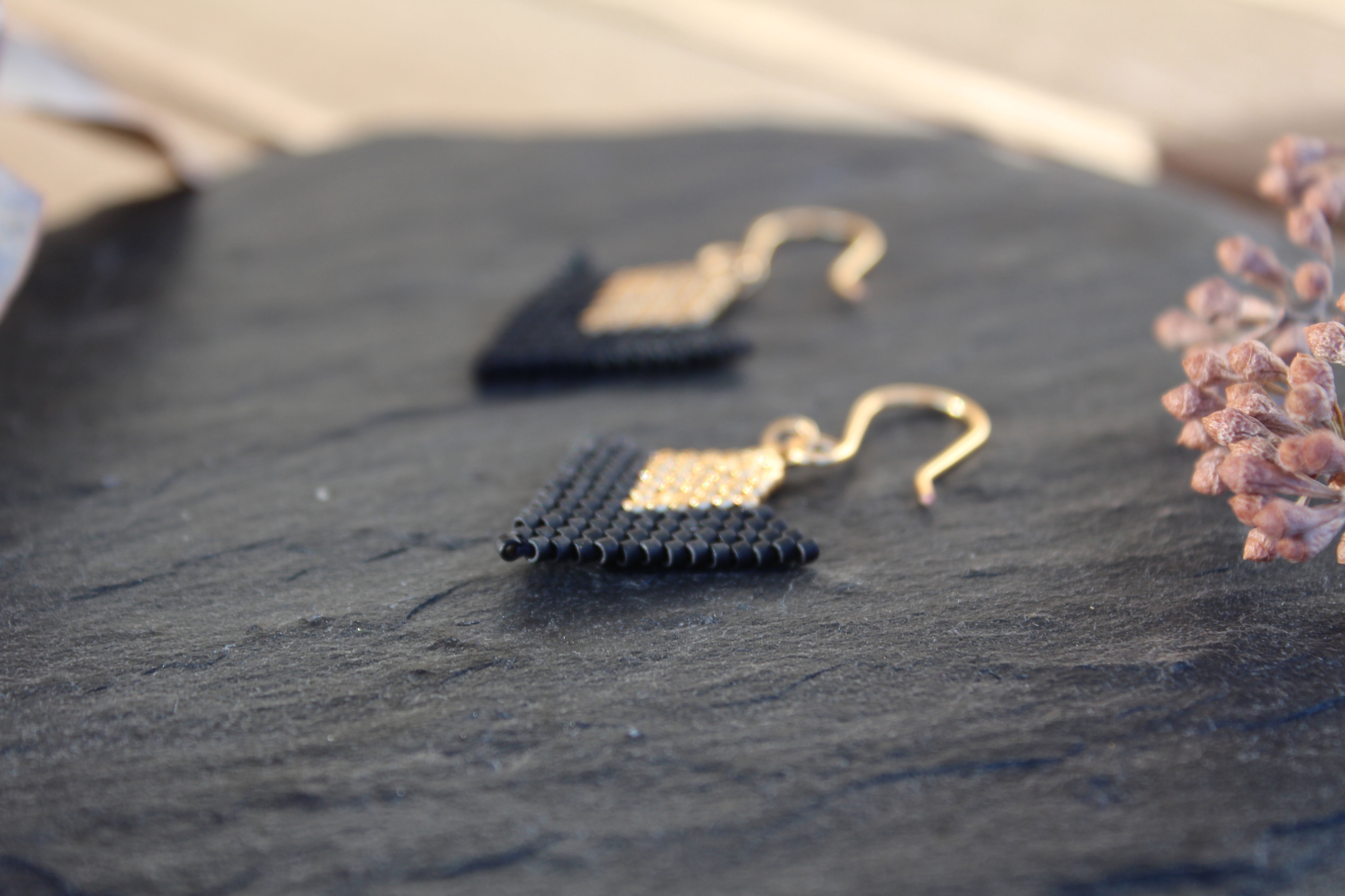 Black Gold Triangles