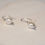 Miniaturbild: Simple Pearl Hangers silver