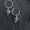 Miniaturbild: Sodalite Huggies silver