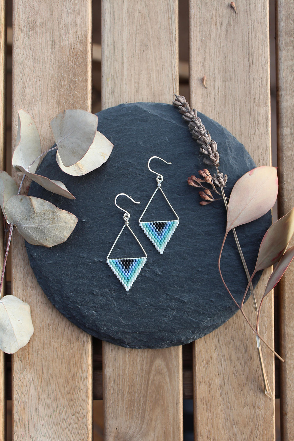 Miniaturbild: Graphic Triangle Black & Blue