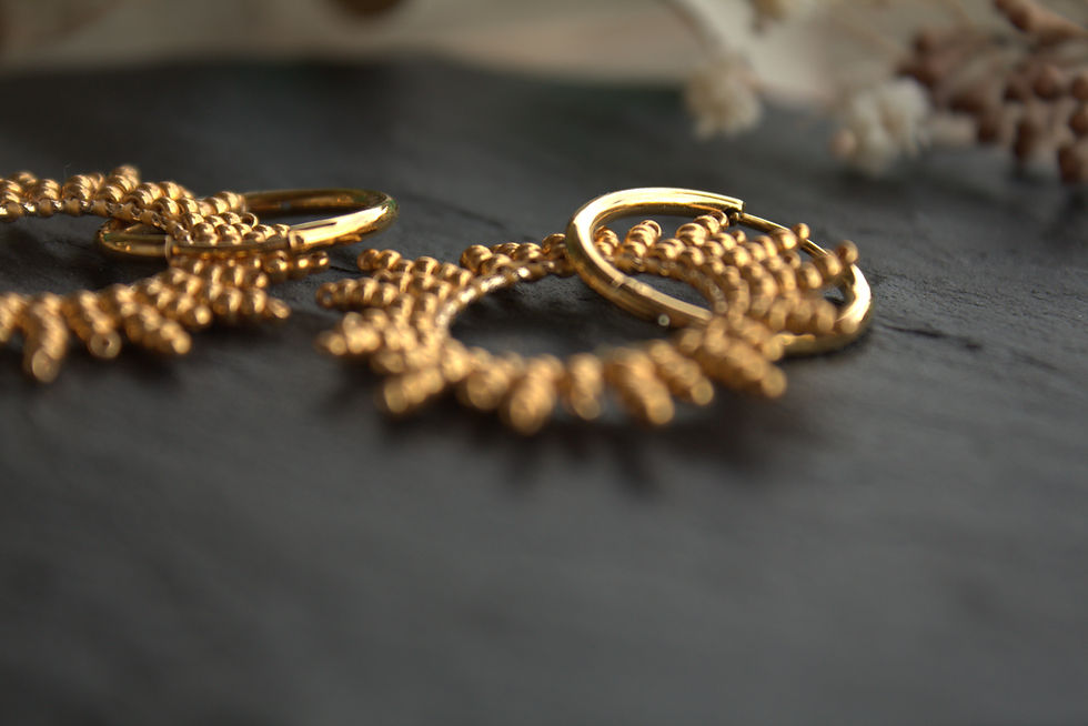 Miniaturbild: Beaded Sun Ring