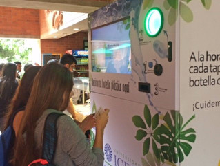 Encuentra el primer Ecobot en La universidad Icesi